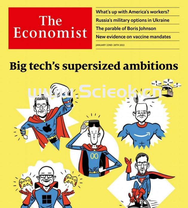 The Economist-2022.01.22《经济学人》杂志电子版(英文)  英文原版杂志 Economist 经济学人电子版 第1张
