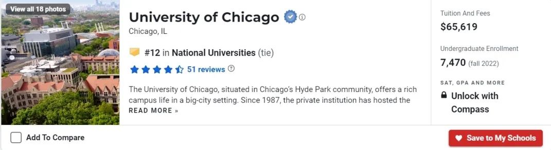 芝加哥大学US News排名跌出前十！这竟然是学生们最真实的反应……  留学 第2张